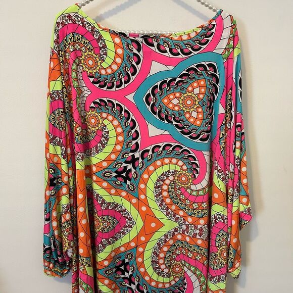 Lane Bryant Multicolor Swim Coverup - Picture 10 of 11